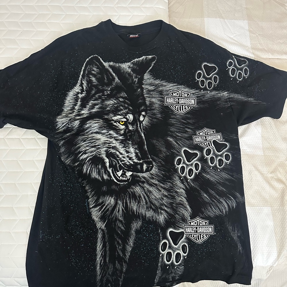 Harley-Davidson Black Wolf Tee